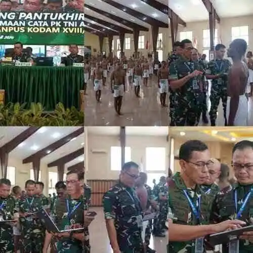 348 Calon Tamtama Ikuti Sidang Sub Panpus Seleksi TNI AD : Utamakan Transparansi dan Profesionalisme