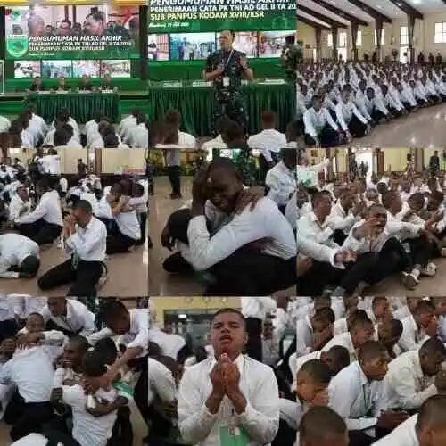 Transparansi dan Integritas Warnai Pengumuman Cata PK TNI AD Gelombang II TA 2026 di Kodam XVIII/Kasuari