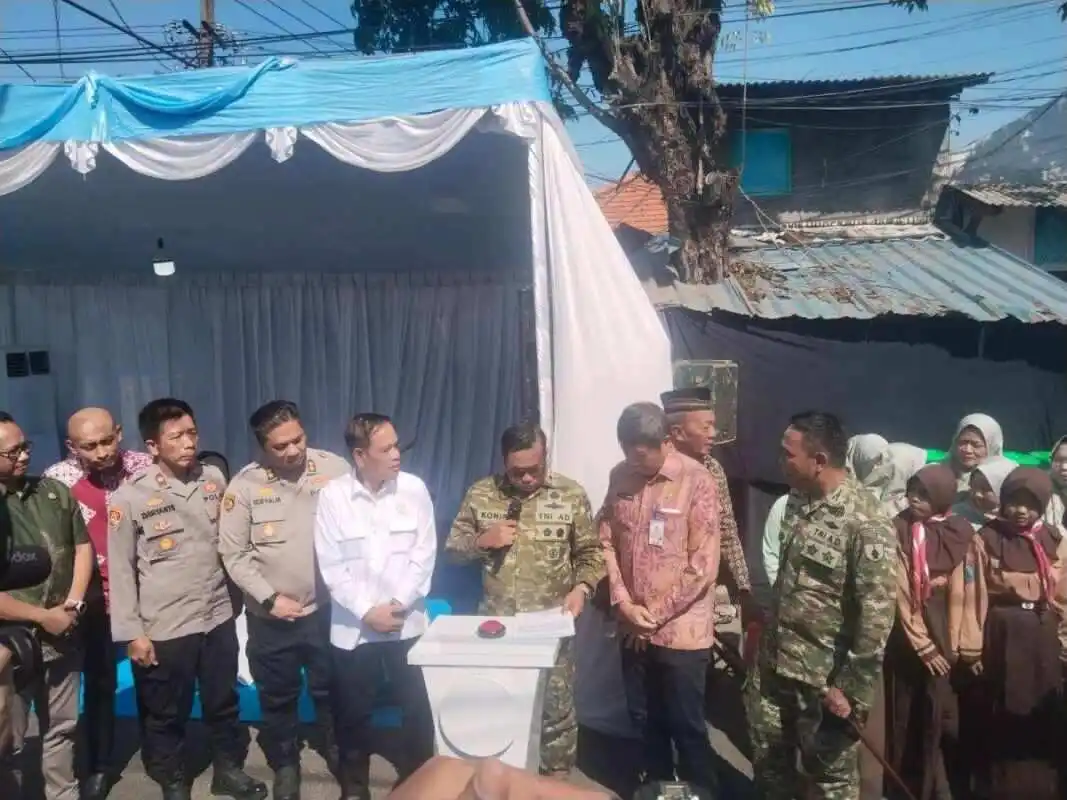 Danrem 084/Bhaskara Jaya Resmikan Jembatan Garuda di Asemrowo, Akses Warga Tambak Asri Kini Makin Mudah