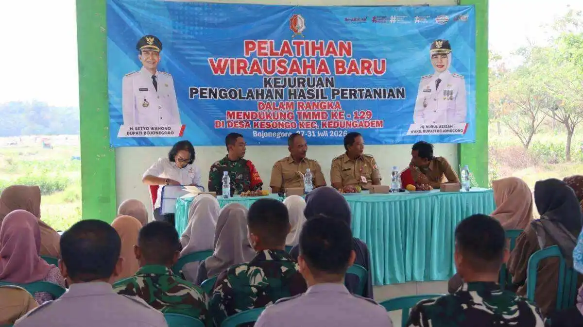 Dari Desa Menembus Pasar Digital: Langkah Nyata TMMD 129 Bojonegoro Bangun Ekonomi Warga Kesongo
