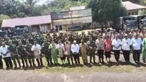 Danrem 181/PVT Bersama Bupati Sorong Selatan Resmi Buka TMMD Ke-129 TA 2026, Wujudkan Sinergi Membangun Negeri dari Desa
