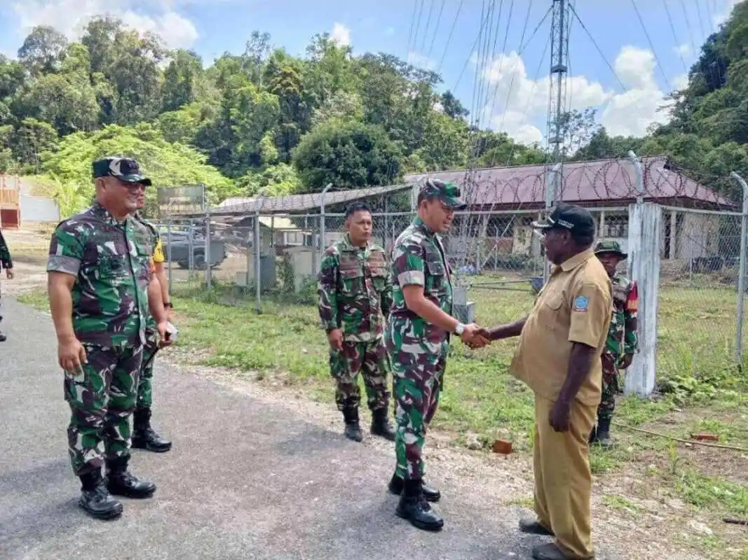 Tim Wasev TMMD Ke-129 Tinjau Langsung Kampung Sesor, Pastikan Program TMMD Kodim 1807/Sorong Selatan Berjalan Optimal