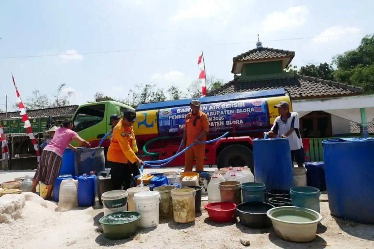 Kementerian Pekerjaan Umum Perkuat Dukungan Air Bersih di Jawa Tengah Terdampak Kekeringan