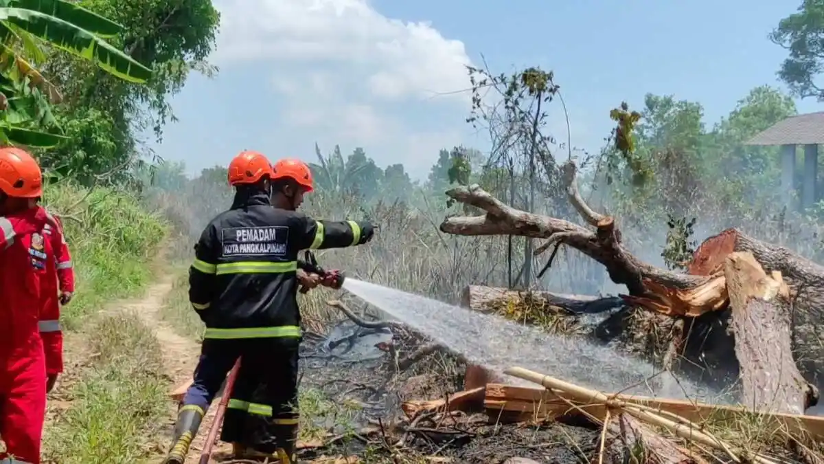 Mitigasi Karhutla di Pangkalpinang Melalui Pembentukan Satgas