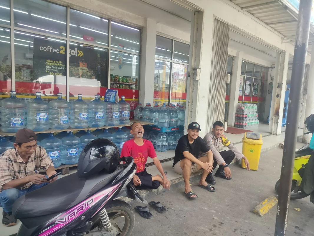 Program Poliran, Aiptu Mukhsodin Beri Motivasi Warga Pengangguran di Desa Sukadamai