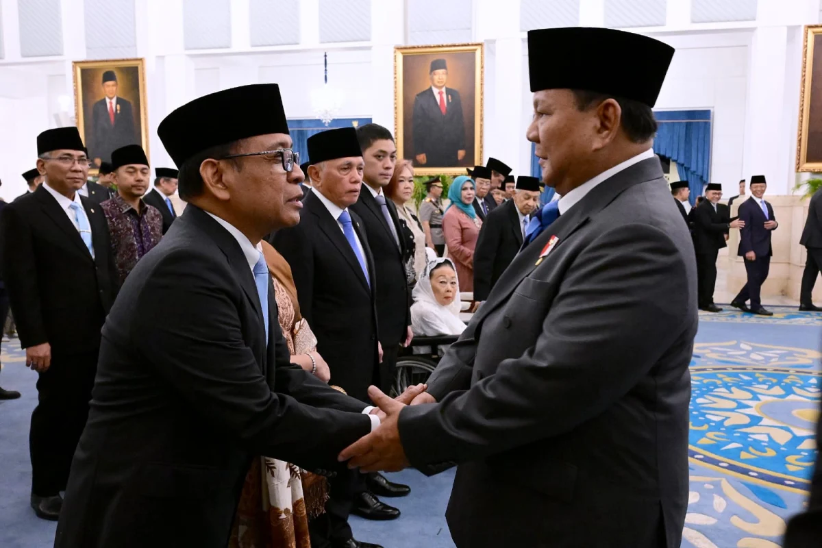 Panglima TNI Hadiri Pengangkatan 26 Anggota Wantimpres di Istana Negara