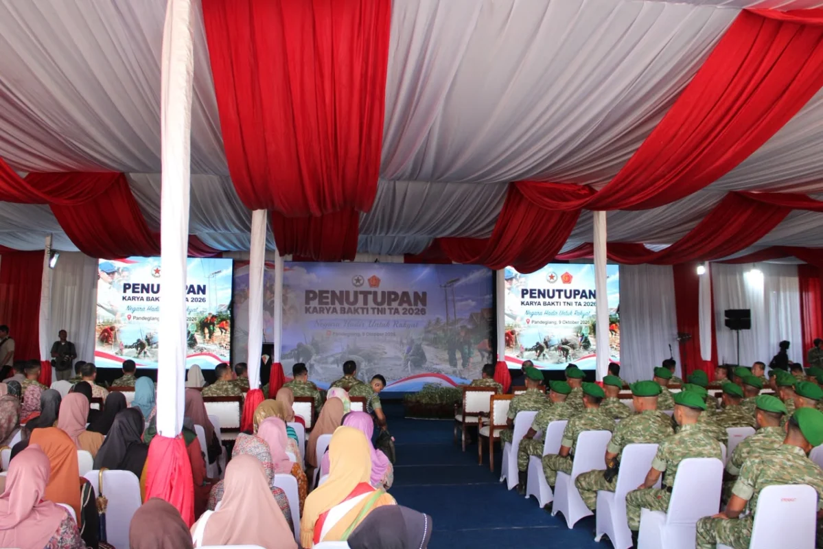 Wakil Panglima TNI Tutup Karya Bakti TNI TA 2026, Dorong Pemerataan Pembangunan di Pandeglang