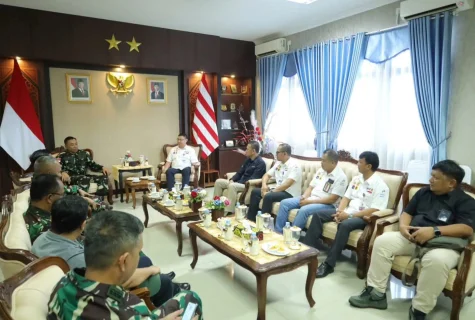 Pererat Sinergi Maritim, Dankodaeral XIII Terima Kunjungan Pelindo dan KSOP Tarakan