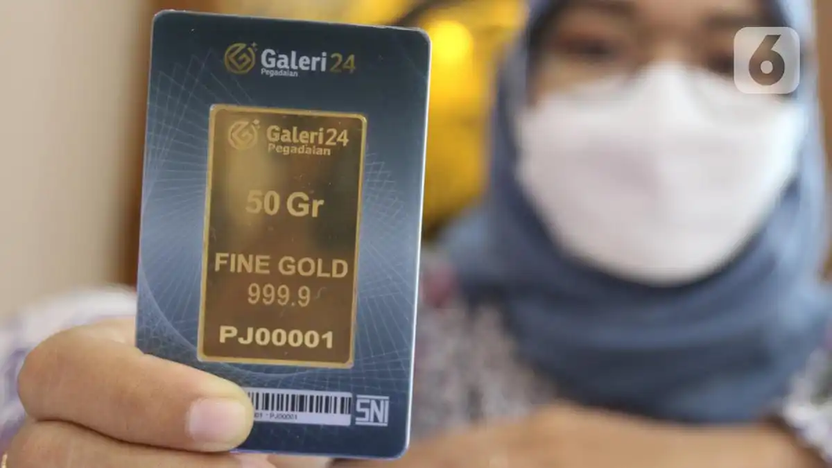 Harga Emas Pegadaian 16 Oktober: Galeri24 Naik, Antam Tertinggi