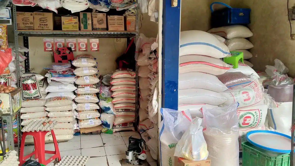 Harga Beras Turun pada Awal Pekan, Enam Kategori Alami Penurunan