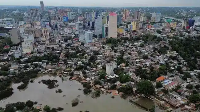 Banjir Paraguay Rendam Sembilan Departemen, Ribuan Keluarga Terdampak
