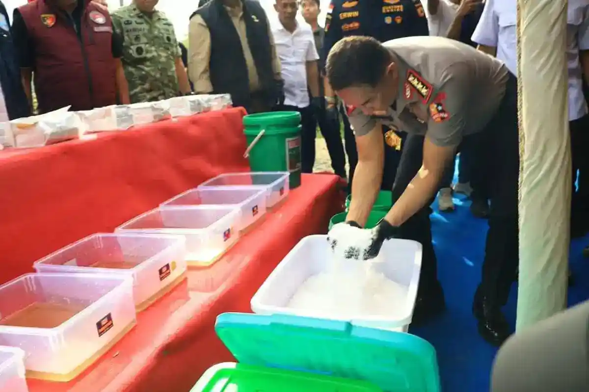 Pengungkapan Laboratorium Sabu di Aceh: Sitaan, Penangkapan, dan Penelusuran Jaringan