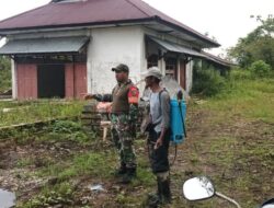 Babinsa Koramil 1710-03/Kuala Kencana Laksanakan Pendampingan Pertanian Di Wilayah Binaan