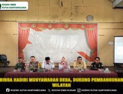 Babinsa Hadiri Musyawarah Desa, Dukung Pembangunan di Wilayah