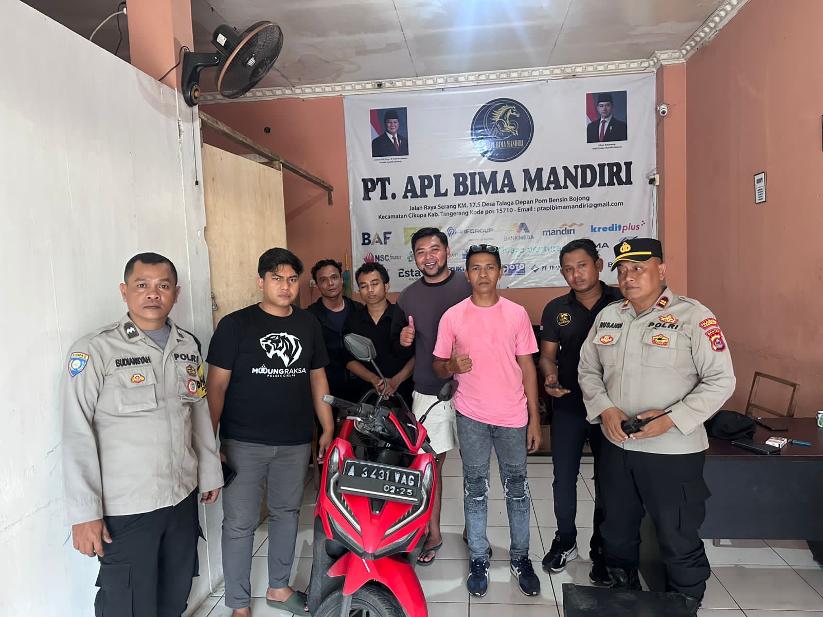 Respons Cepat Laporan 110, Polsek Cikupa Amankan Kasus Penarikan Motor oleh Matel 1 IMG 20260204 WA0040