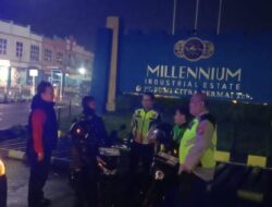 Dipimpin IPDA Andhila VO, Polsek Cikupa Gelar Ops Cipkon KRYD Antisipasi Gangguan Kamtibmas