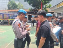 Provost Polda Banten Laksanakan Gaktibplin di Mako Polsek Cikupa