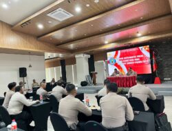 Dit pamobvit Polda Papua Barat Daya melaksanakan Bimtek pada Pamobvit Jajaran Polres/TA