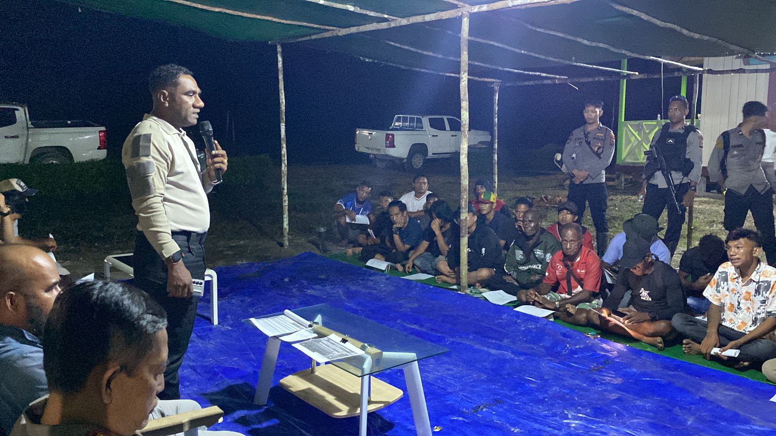 Polres Maybrat Gelar Sosialisasi Kamtibmas Bersama Ham Group Di PT.PMP 1 IMG 20260214 WA0075