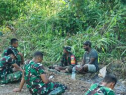 Capai 81% TMMD ke-127 Kodim 1804/Kaimana Lanjut Pembukaan Jalan 400 Meter di Kampung Marsi