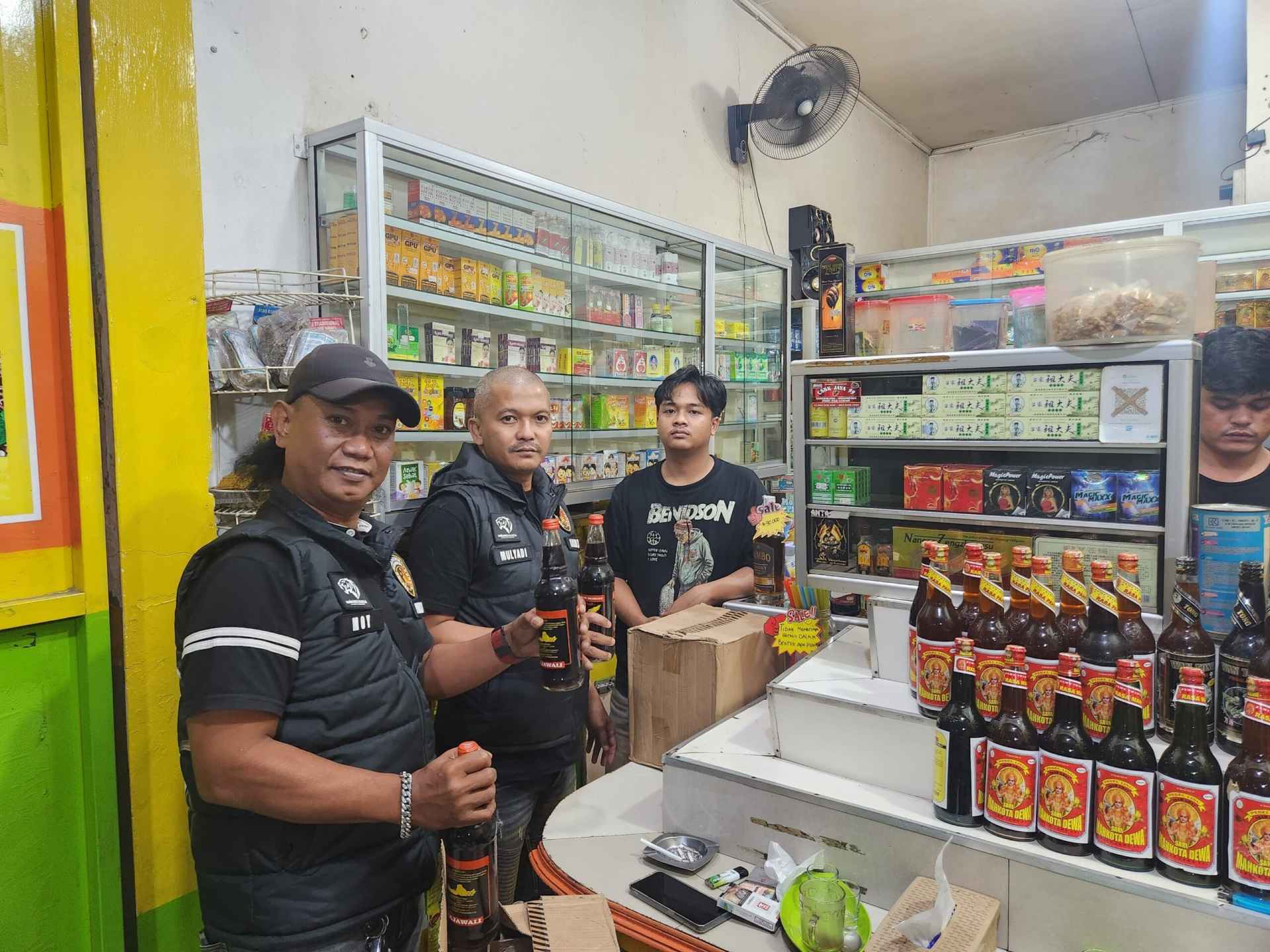 Polsek Cikupa Gelar Operasi Pekat dengan Sasaran Miras di Wilayah Hukum Cikupa