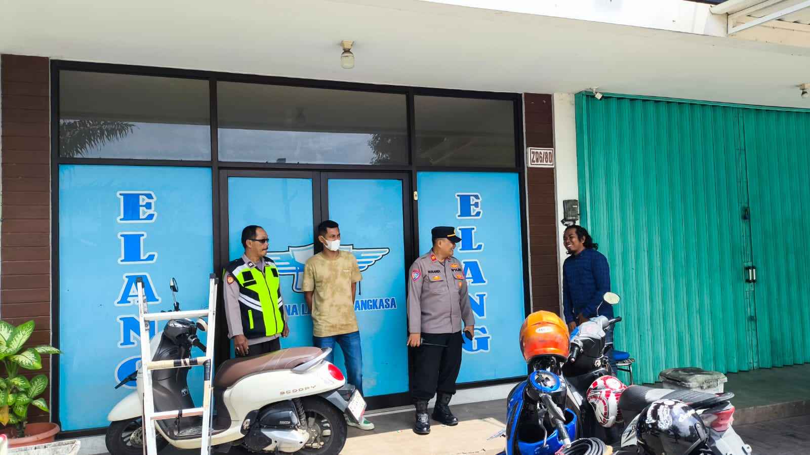Polsek Cikupa Gelar Operasi KRYD, Berikan Himbauan kepada Debt Collector