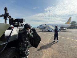 Lanud Sultan Hasanuddin Gelar Latihan Penanganan Pasca Force Down, Tingkatkan Interoperabilitas Opsgakkumpamwilud