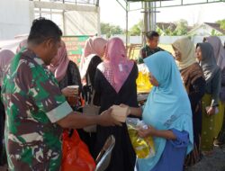 Melalui Koramil Jajarannya, Kodim Bojonegoro Kembali Gelar Bazar Ramadhan di Gerai KDKMP