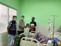 PJU Polda PBD Jenguk Korban Penikaman di RSUD Sele Be Solu Sorong