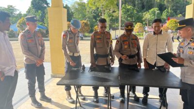 Polres Maybrat Laksanakan Pemeriksaan Senpi Dan Amunisi Untuk Antisipasi Penyalahgunaan 12 IMG 20260309 WA0094