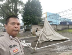 Bhabinkamtibmas Polsek Cikupa Lakukan Pengecekan Pos Pam Citra Raya dalam Rangka Ops Ketupat Maung 2026