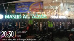 Arus Lalu Lintas di Bundaran 4 Citra Raya Ramai namun Lancar, Polisi Imbau Pengendara Tetap Waspada