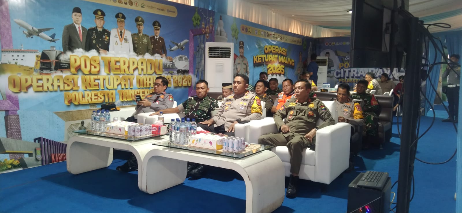 Kapolresta Tangerang dan Muspida Ikuti Zoom Meeting Bersama Kapolri Bahas Situasi Kamtibmas dan Operasi Ketupat 2026