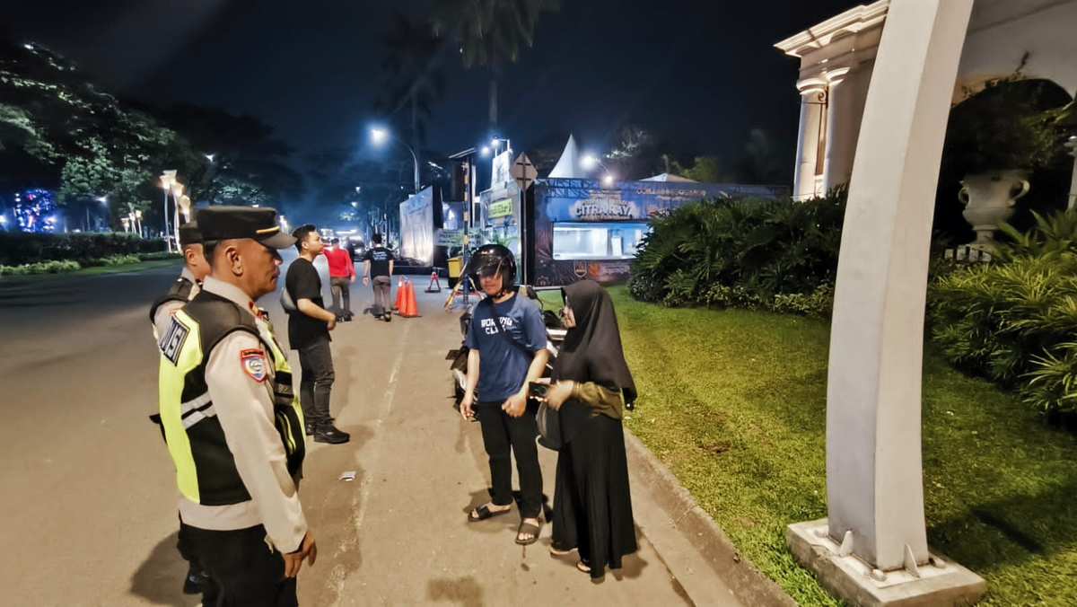 Personel Pos KRYD Terpadu Citra Raya Laksanakan Patroli Antisipasi 3C Pasca Libur Lebaran