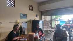 Bhabinkamtibmas Desa Sukadamai Sambang Warga, Sampaikan Himbauan Kamtibmas