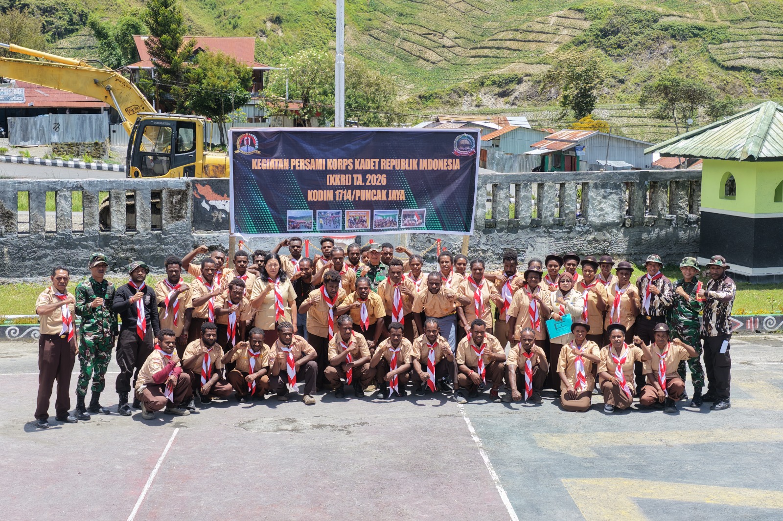 Kodim 1714/Puncak Jaya Selenggarakan Kegiatan Persami KKRI Tanamkan Nilai Kebangsaan Pada Siswa SMK Negeri 1 Mulia 7 WhatsApp Image 2026 03 30 at 15.57.29