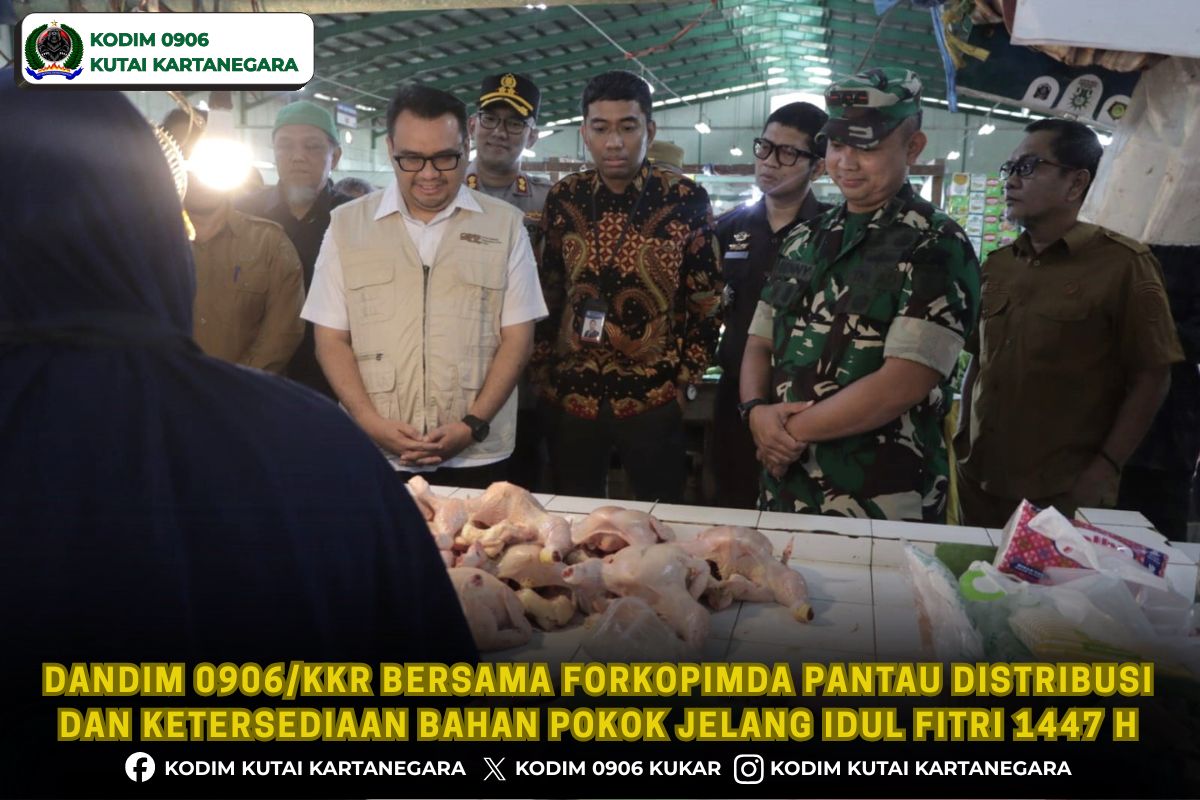 Dandim 0906/Kkr Bersama Forkopimda Pantau Distribusi dan Ketersediaan Bahan Pokok Jelang Idul Fitri 1447 H 1 foto website 37