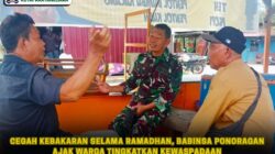Cegah Kebakaran Selama Ramadhan, Babinsa Ponoragan Ajak Warga Tingkatkan Kewaspadaan 2 foto website47