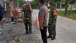 Pastikan Keamanan Bangunan, Dandim Bojonegoro Tinjau Langsung Perbaikan KDKMP di Desa Padang Trucuk