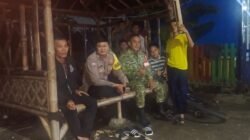 Polsek Cikupa Ronda Siskamling Bersama Warga, Perkuat Keamanan Lingkungan