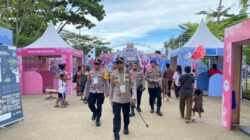 Kapolres Raja Ampat Pantau Langsung Pengamanan AVC Beach Volleyball Tour 2026