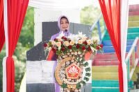 Ketua Umum Dharma Pertiwi Pimpin Kegiatan Bakti Sosial di Bekasi