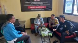 Aipda Dieko A Jalin Silaturahmi Bersama Ketua LPM dan Warga Pasir Gadung