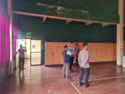 Ipda Syaiful Rusdiansyah Cek Lokasi Kunjungan Kapolri di PT KMK Global Sport I