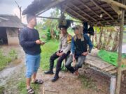 Bhabinkamtibmas Polsek Cikupa Sambangi Warga Cibadak, Sampaikan Himbauan Kamtibmas