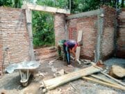 TMMD ke-128 Bangun Musholla Baiturrahman di Dusun Ledok Desa Brabe, Progres Capai 40 Persen