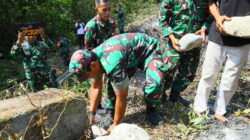 Groundbreaking Jembatan Garuda, Kodim 1505/Tidore Wujudkan Akses untuk Warga
