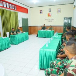 Pastikan Tertib Administrasi, Tim Wasrik Itdam XV/Pattimura Kunjungi Kodim 1505/Tidore