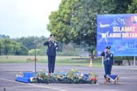 Komandan Lanud Sultan Hasanuddin Pimpin Upacara Peringatan HUT ke-80 TNI Angkatan Udara