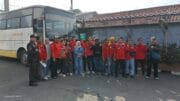 Polsek Cikupa Kawal Keberangkatan Massa Buruh SP/SB ke DPR RI dalam Rangka May Day 2026